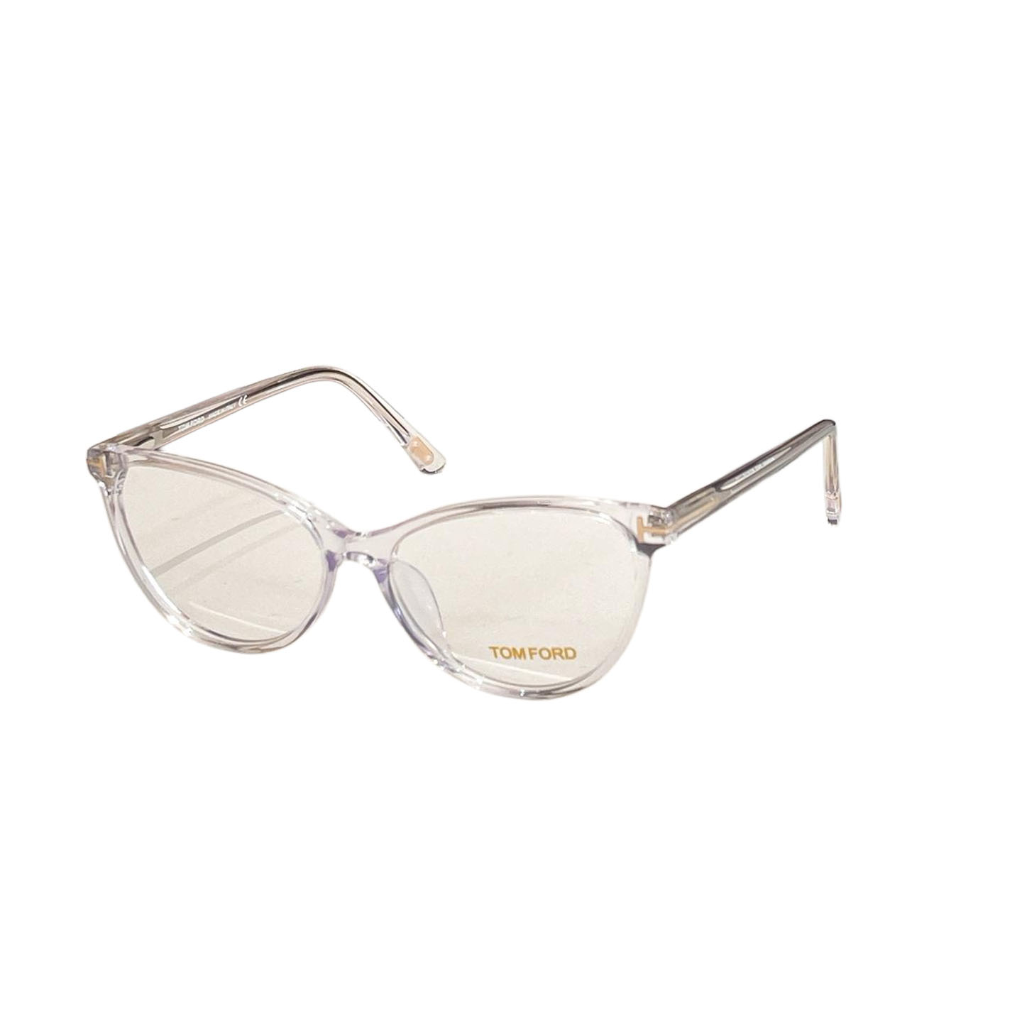 Tom Ford Cat Eye glasses leopard/blue/transparent/grey/citron/green/black color Size 54口16-145 - 图片 3