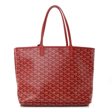 Goyard Isabelle PM Red Goyardine Canvas