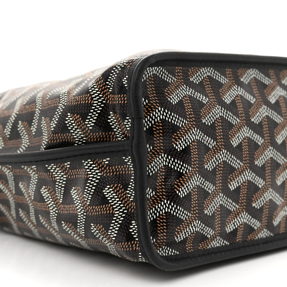Goyard Mini Reversible Anjou Black Goyardine Canvas - 图片 4
