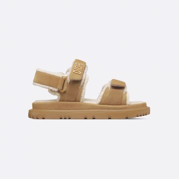 Dior brown add pile Sandal