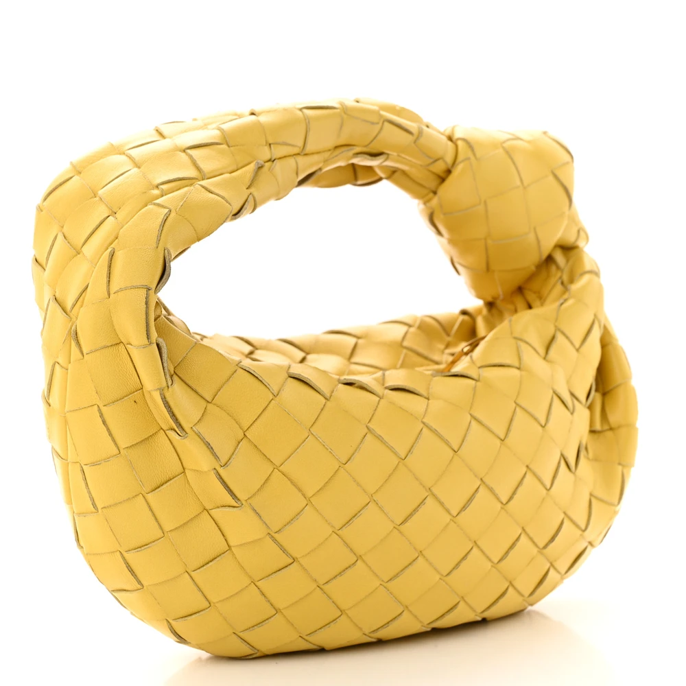 Bottega Veneta Mini Intrecciato Jodie Buttercup Nappa Leather - 图片 2