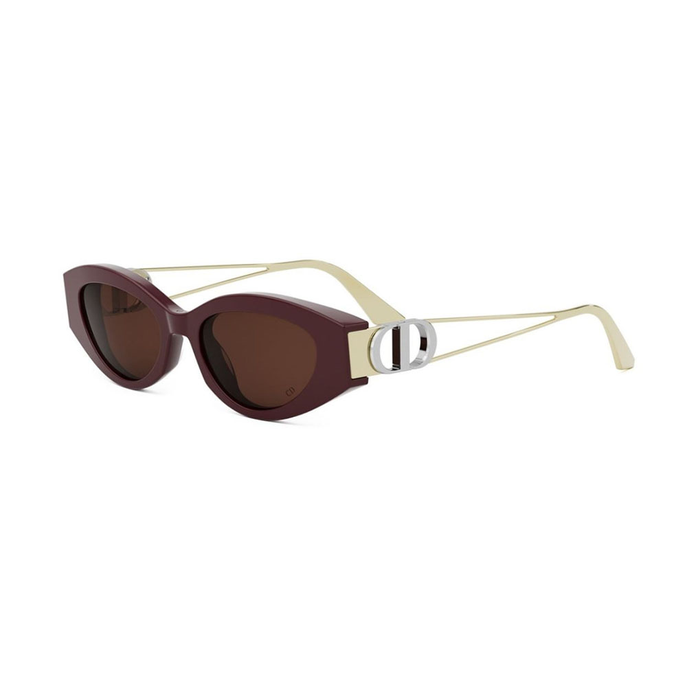 DIOR 30 MONTAIGNE glasses black gold/nude/red color Size 53口19-135 - 图片 5