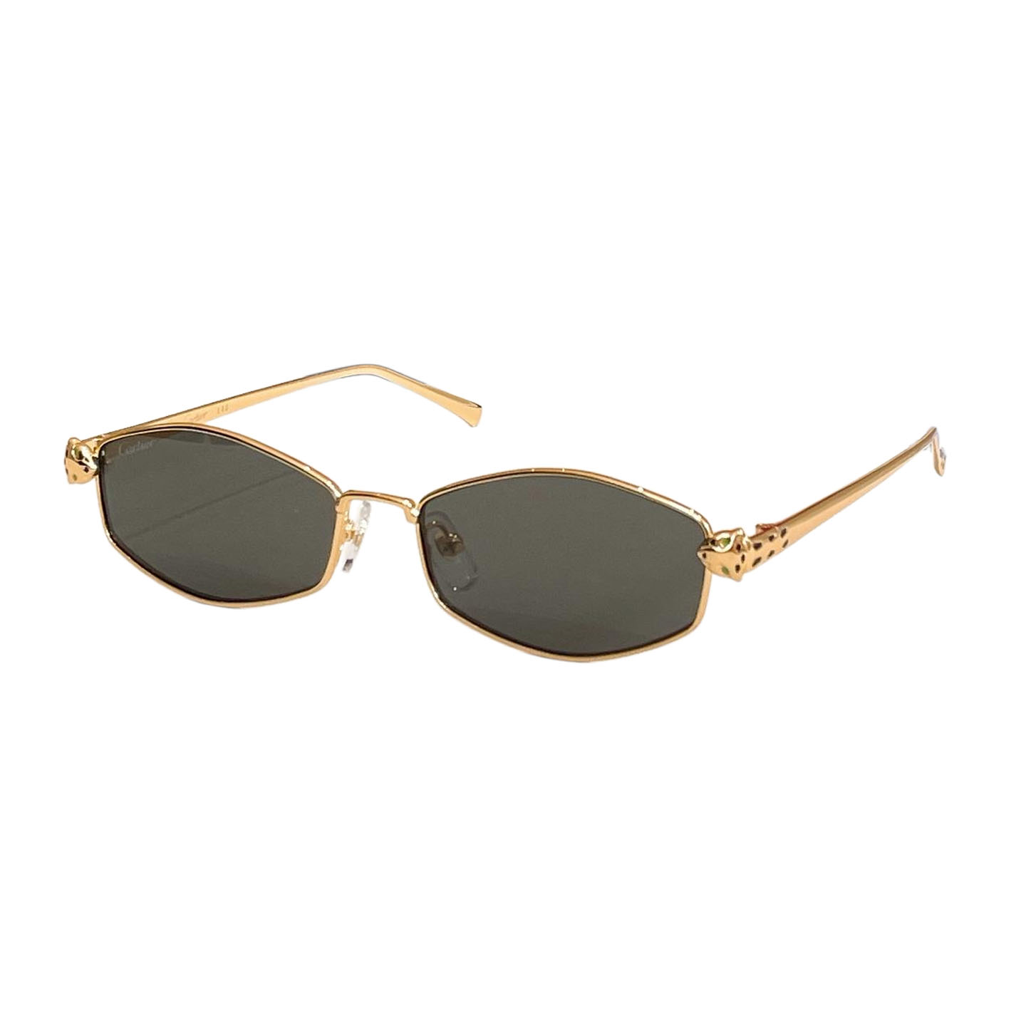 Cartier glasses silver/red silver/eggplant silver/plum gold/brown gold/black gold/blue silver color Size 52口18-140 - 图片 6