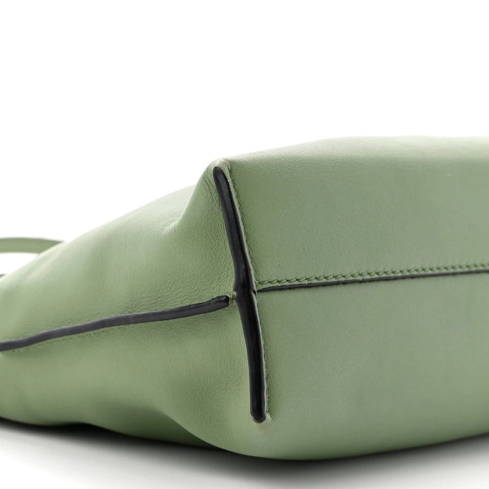 Loewe Flamenco Knot Bag Mini Avocado Calfskin Leather - 图片 4