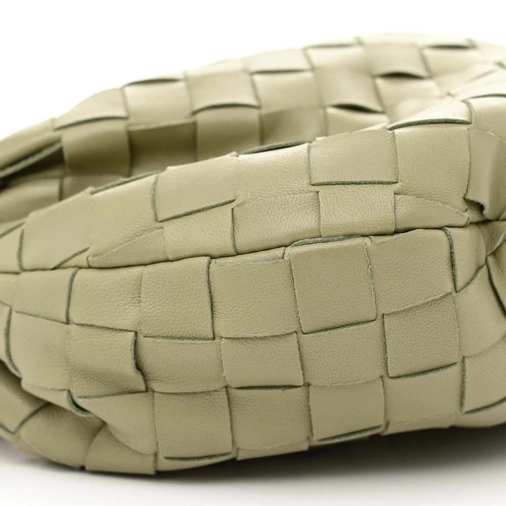 Bottega Veneta Mini Intrecciato Jodie Travertine Nappa Leather - 图片 4