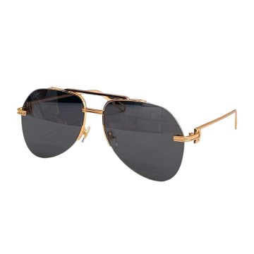 Cartier Pilot glasses black gold/black/brown/grey brown/eggplant/green color Size 59口18-135