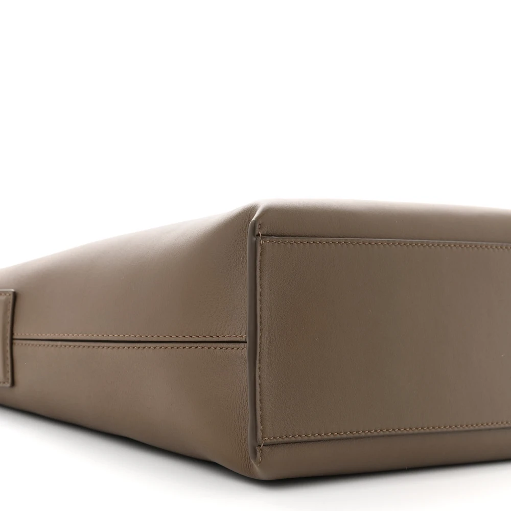 Loewe Cubi Crossbody Bag Small Winter Brown Jacquard Supple Smooth Calfskin Leather - 图片 4