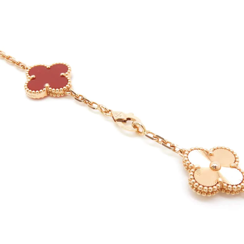 Van Cleef & Arpels Vintage Alhambra Long Necklace 20 motifs - 图片 5