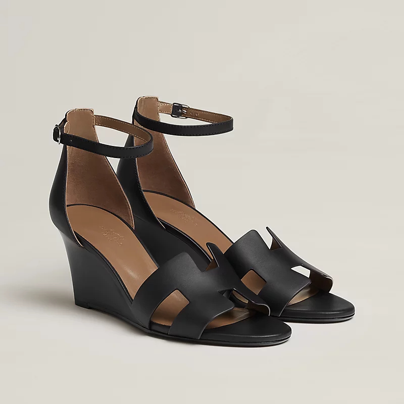HERMES Legend Black Sandal - 图片 2