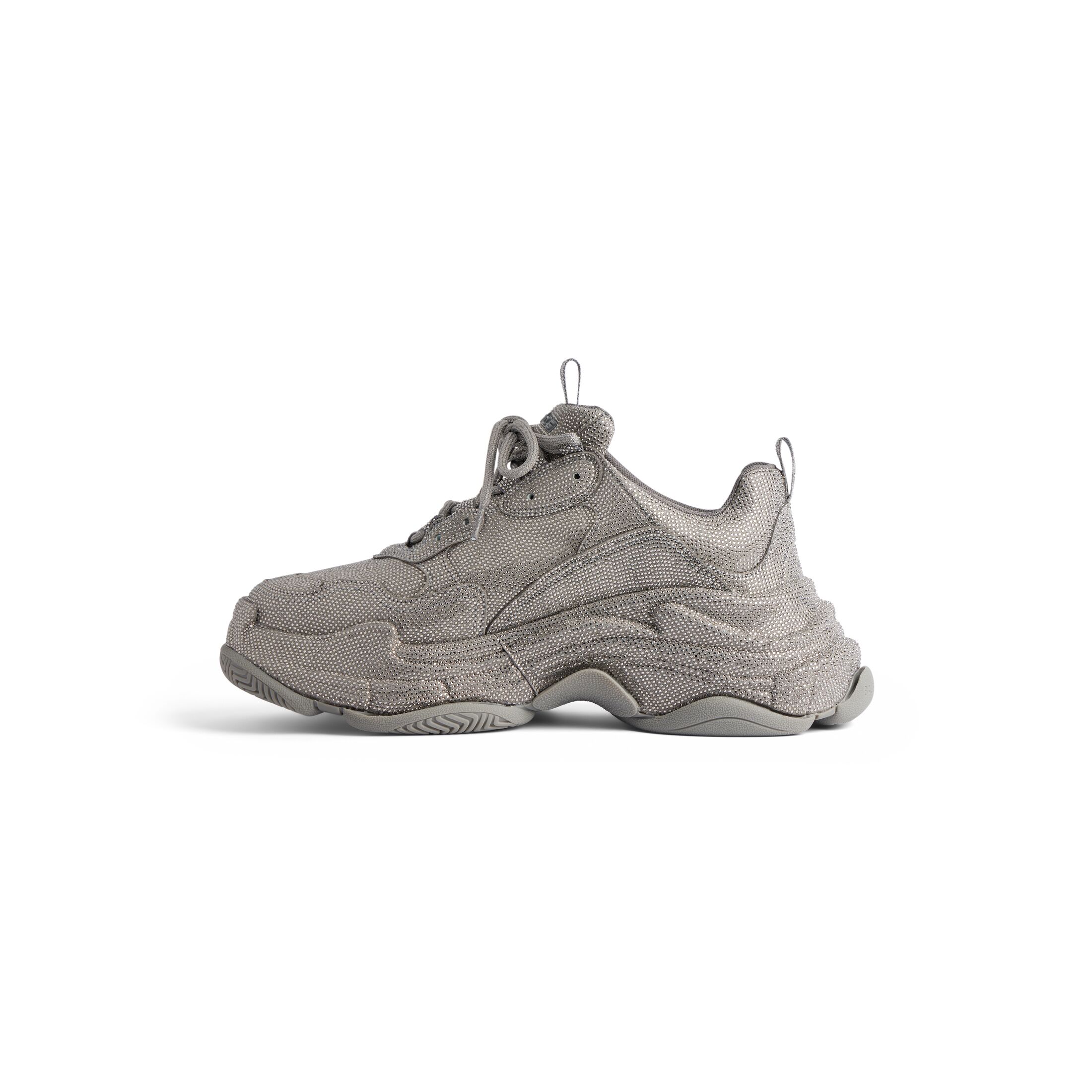 BALENCIAGA TRIPLE S Rhinestone sneakers - 图片 4