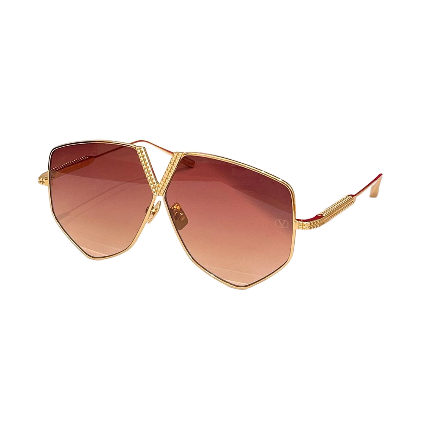 Valentino glasses yellow/rust/pink/green/eggplant/brown/black/grey/purple color Size 64口5-145 - 图片 2