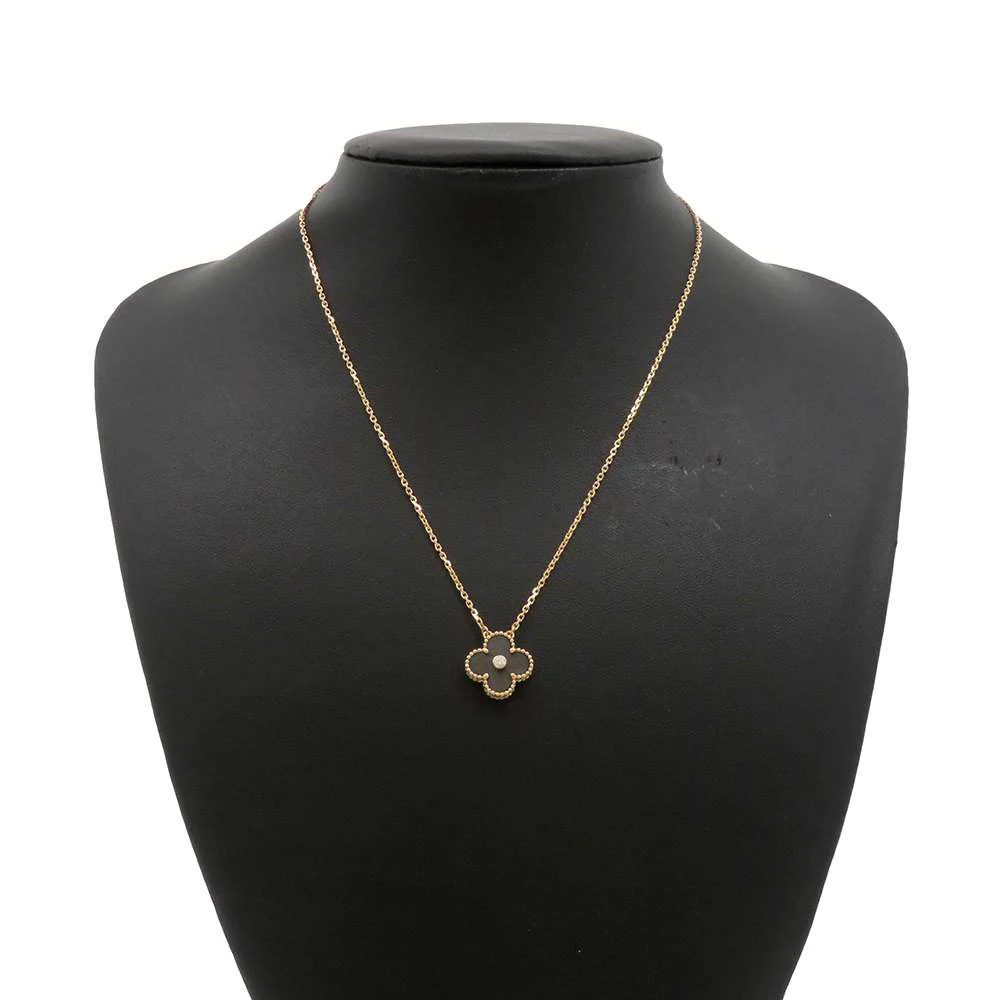 Van Cleef & Arpels Vintage Alhambra 1PD Necklace 2023 Holiday Collection - 图片 4