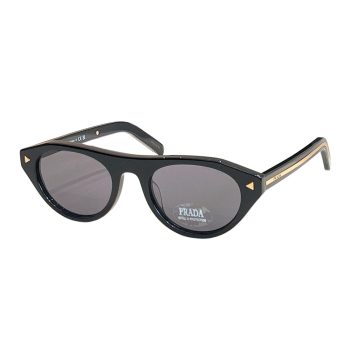 Prada Cat Eye glasses black gold/grey gold/white/leopard color Size 51口22-145
