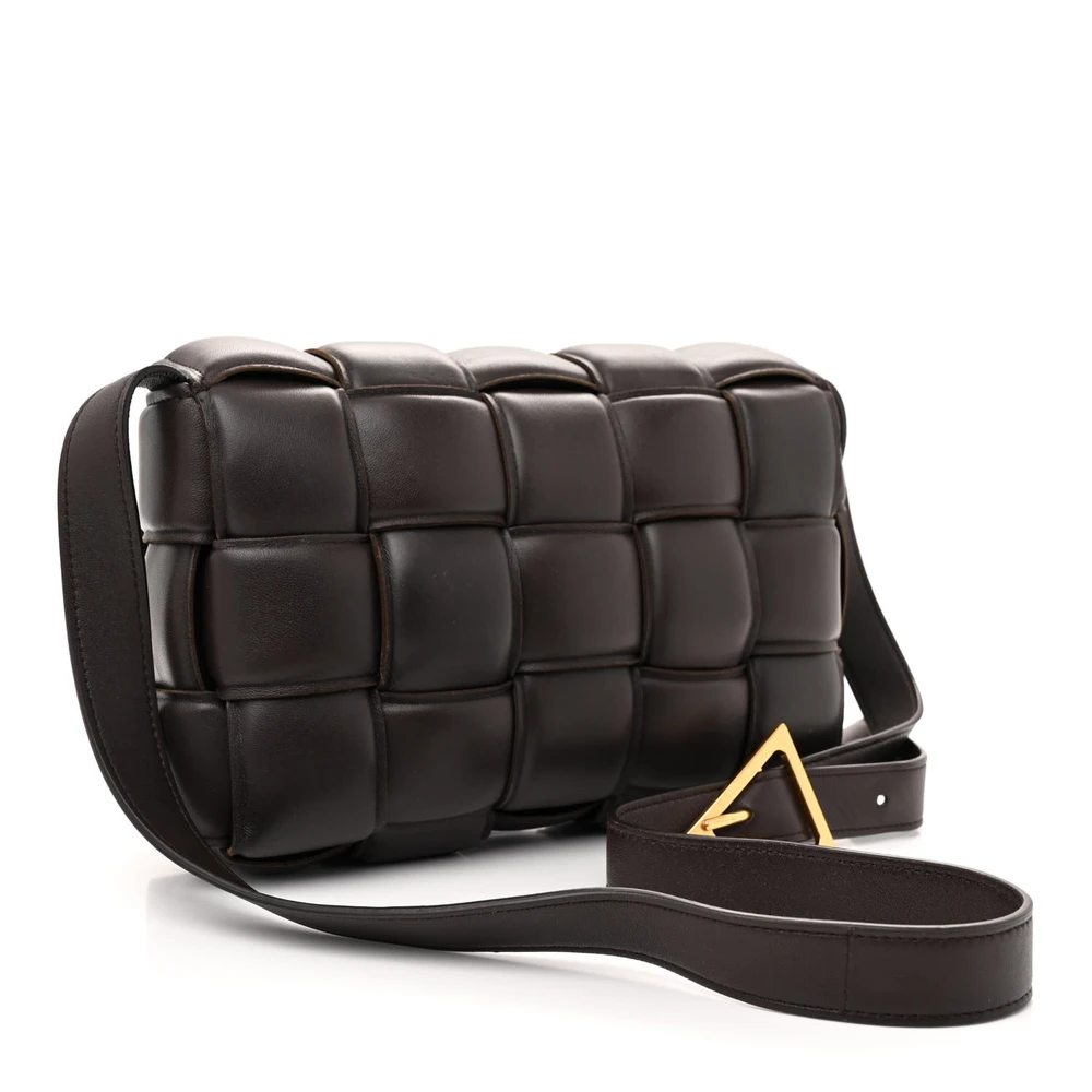Bottega Veneta Maxi Intrecciato Padded Cassette Crossbody Bag Fondente Nappa Leather - 图片 3