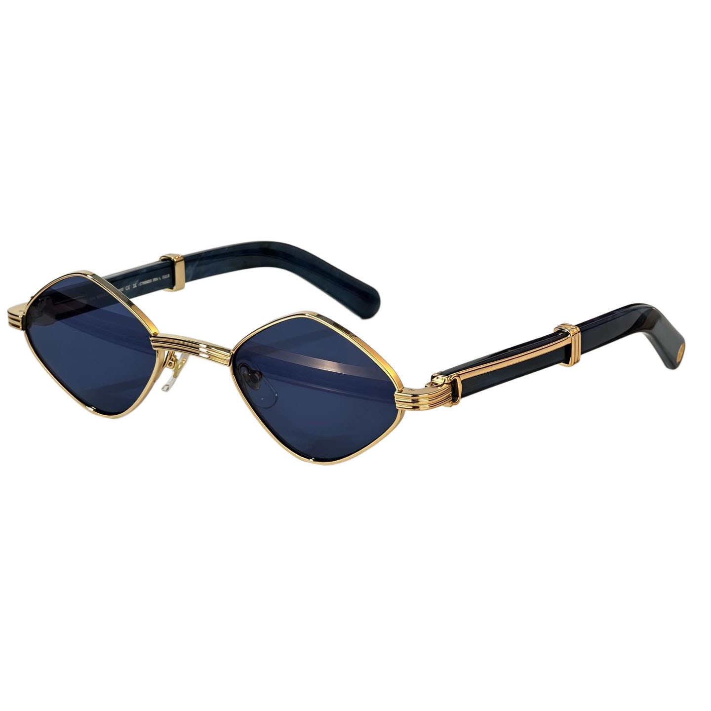 Cartier glasses black/black brown/blue/green/brown/black gold color Size 51-22-145 - 图片 3