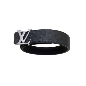 Louis Vuitton Men's Initiales Reversible Belt In Black./Brown/Orange/Blue/Beige Calfskin With Gold/Silver Hardware 40mm