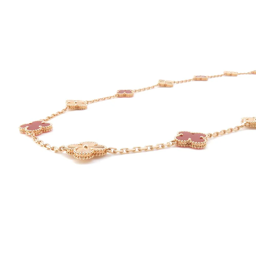 Van Cleef & Arpels Vintage Alhambra Long Necklace 20 motifs - 图片 2