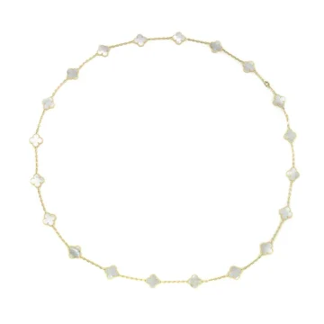 Van Cleef & Arpels Vintage Alhambra long necklace 20 motifs