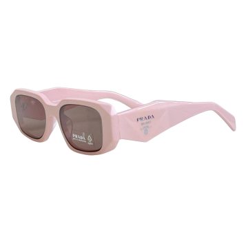 Prada square frame glasses pink/white/ivory/purple/black/grey/leopard/yellow color Size 51-20-145