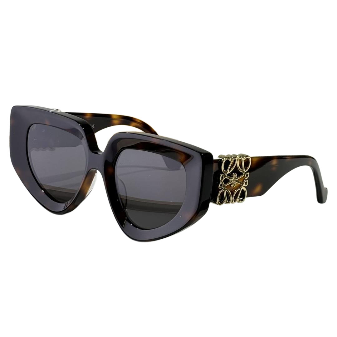 Loewe glasses grey/pink/tawny/leopard black/leopard brown/black silver/black gold/black brown color Size 51口19-145 - 图片 5