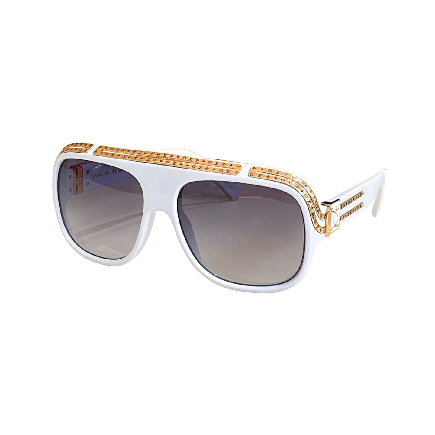 Louis Vuitton glasses black gold/white gold/black/blue/brown color Size 63口16-140 - 图片 2