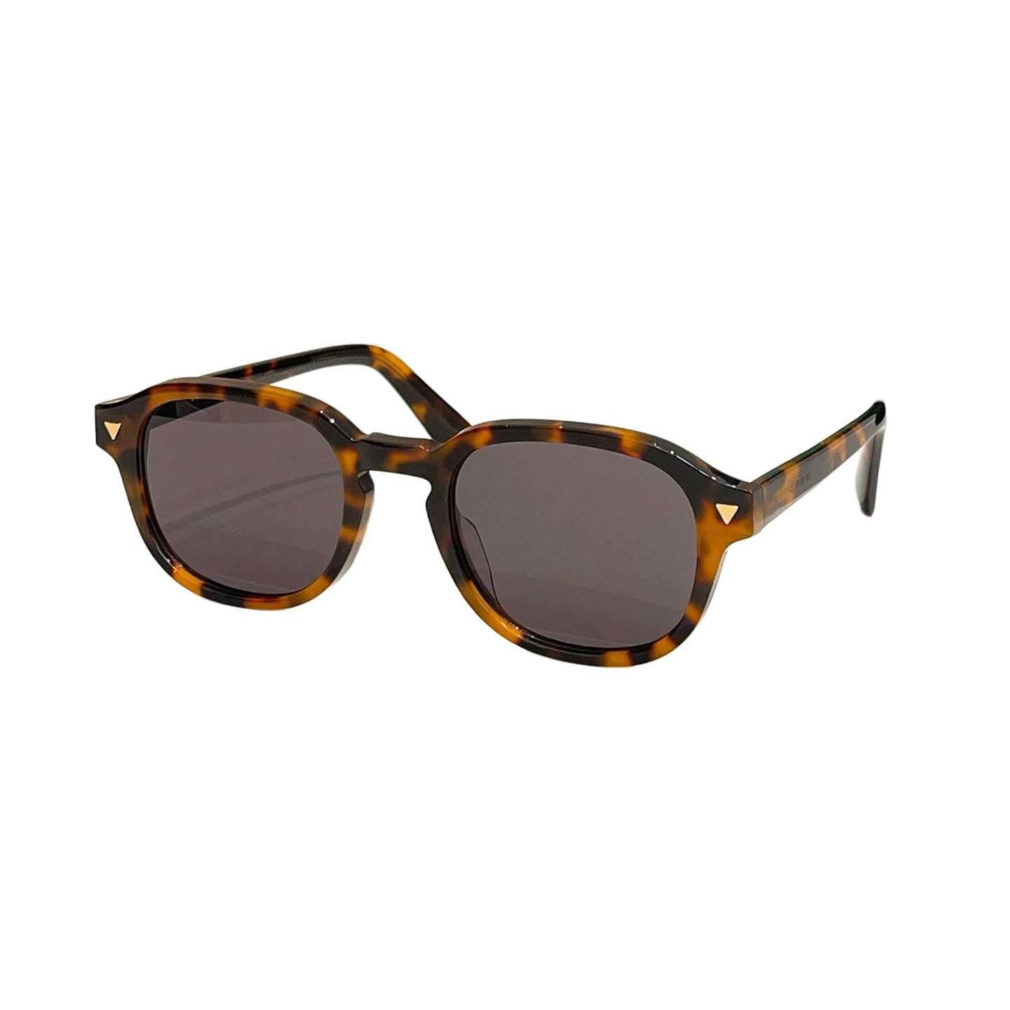 Bottega Veneta square frame glasses green/black/black leopard/brown leopard/orange black/brown black/tawny color Size 49口21-145 - 图片 3