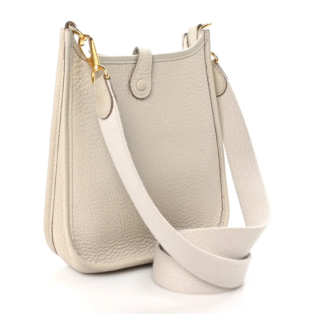 Hermès Amazone Evelyne TPM Béton Taurillon Clemence Leather Palladium Hardware - 图片 3