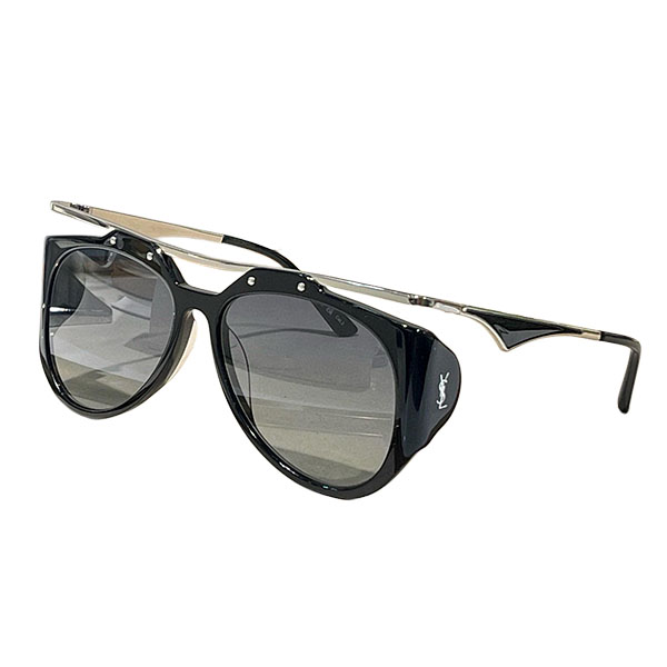 Saint Laurent aviator glasses leopard/ivory/black/brown color Size 55口16-135 - 图片 6