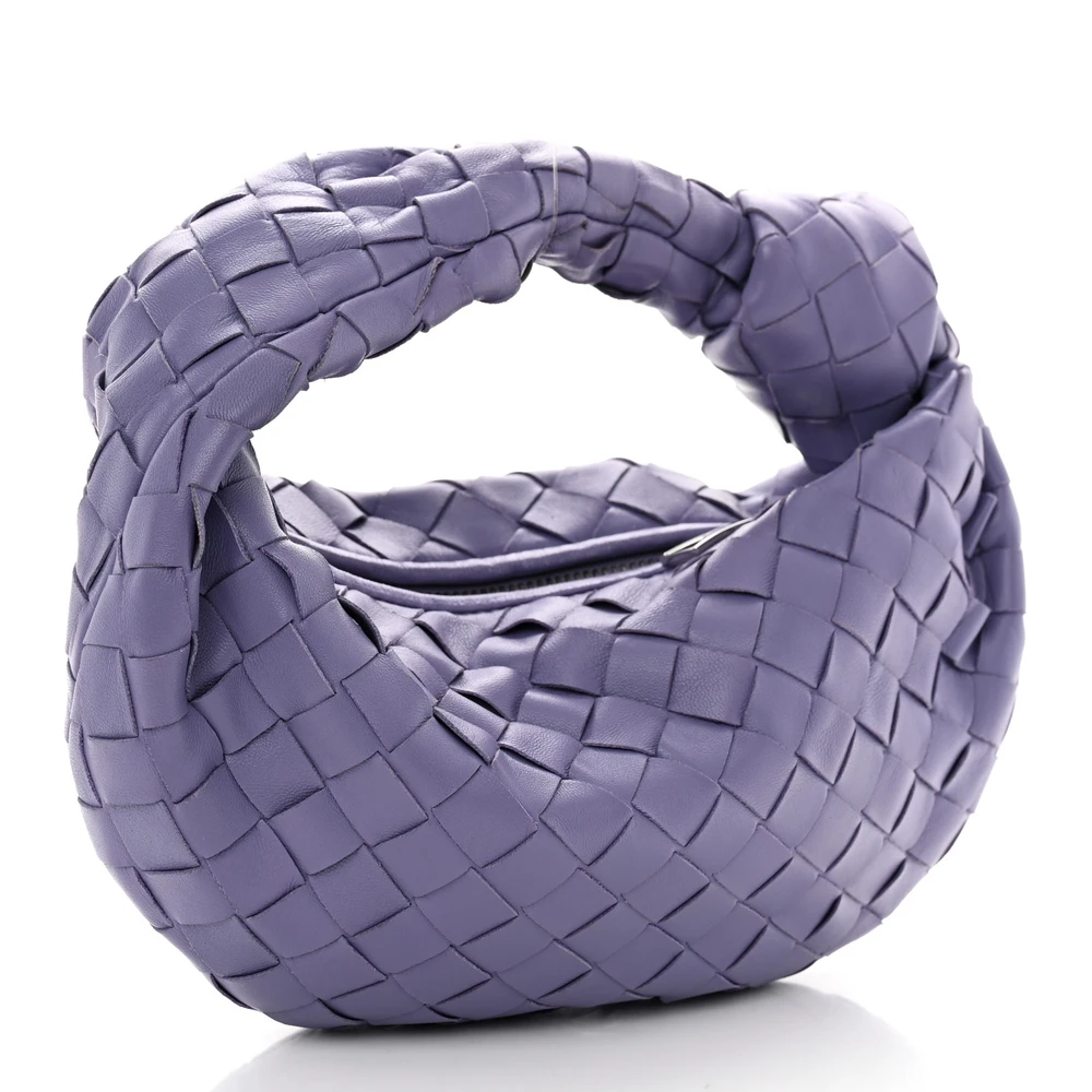 Bottega Veneta Mini Intrecciato Jodie Lavender Nappa Leather - 图片 3