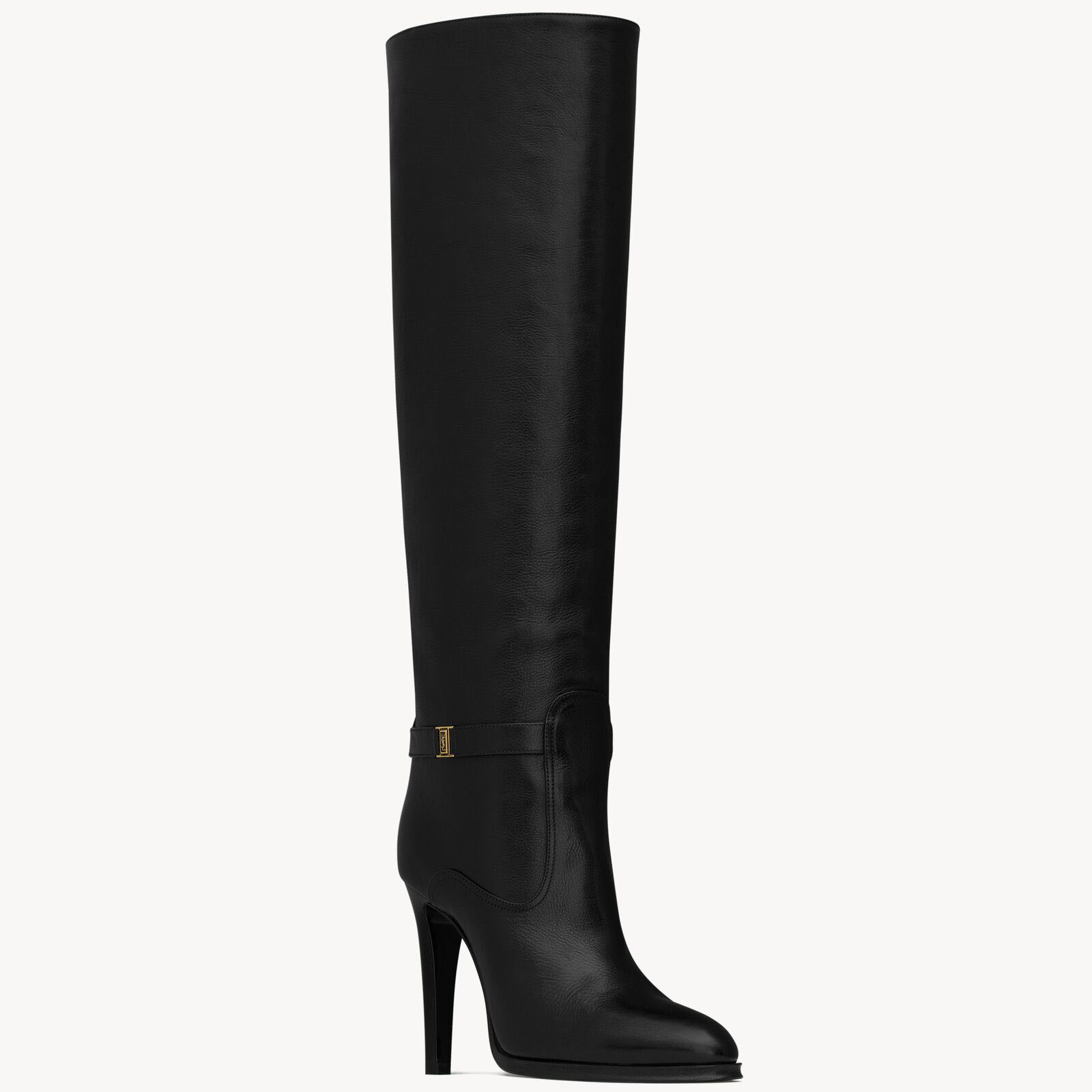 Yves Saint Laurent Black leather boots - 图片 2