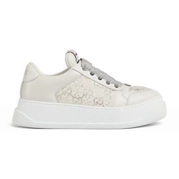 Gucci Screener series women's sports shoes white Sneakers