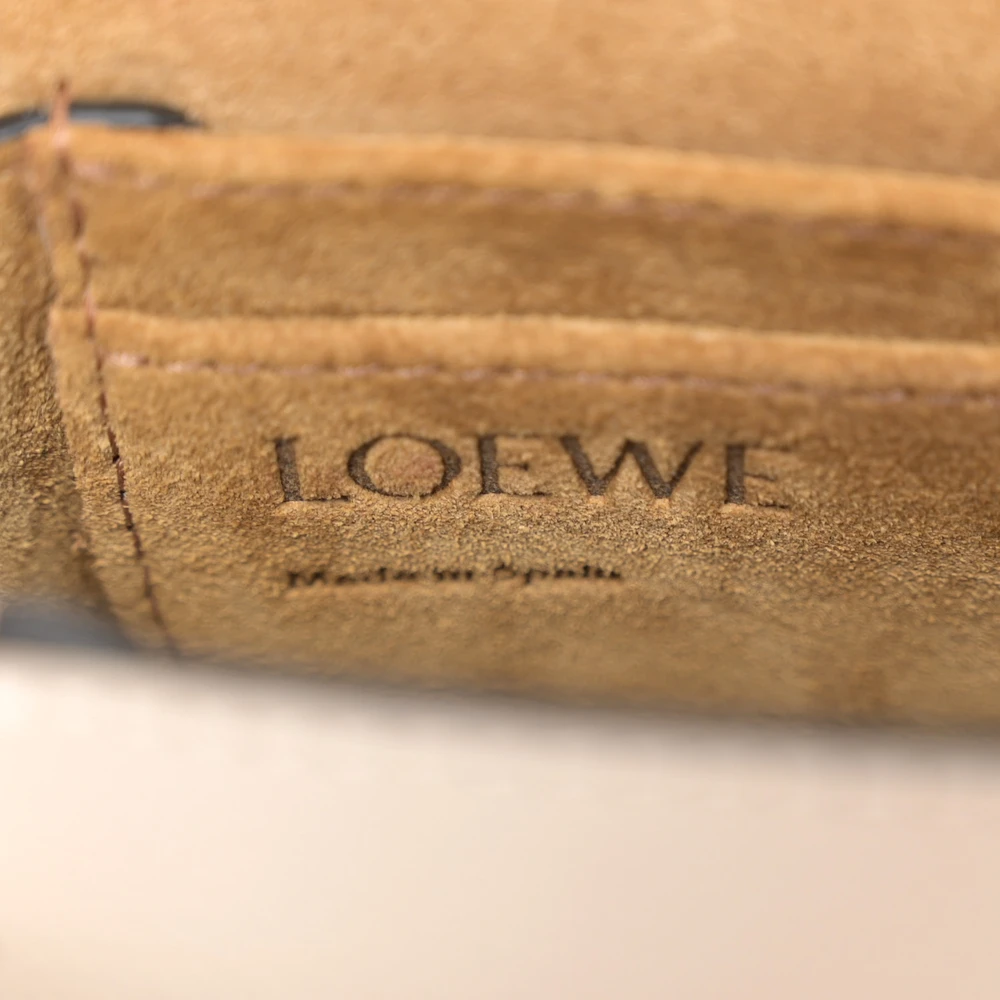 Loewe Gate Crossbody Bag Mini Light Oat Grained Calfskin Leather - 图片 2